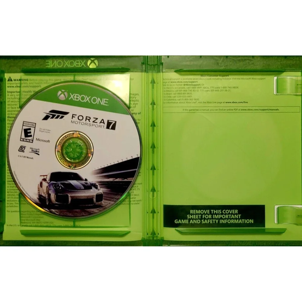 Forza Motorsport 7 (Microsoft Xbox One Exclusive)Complete/Tested/Fast Shipping